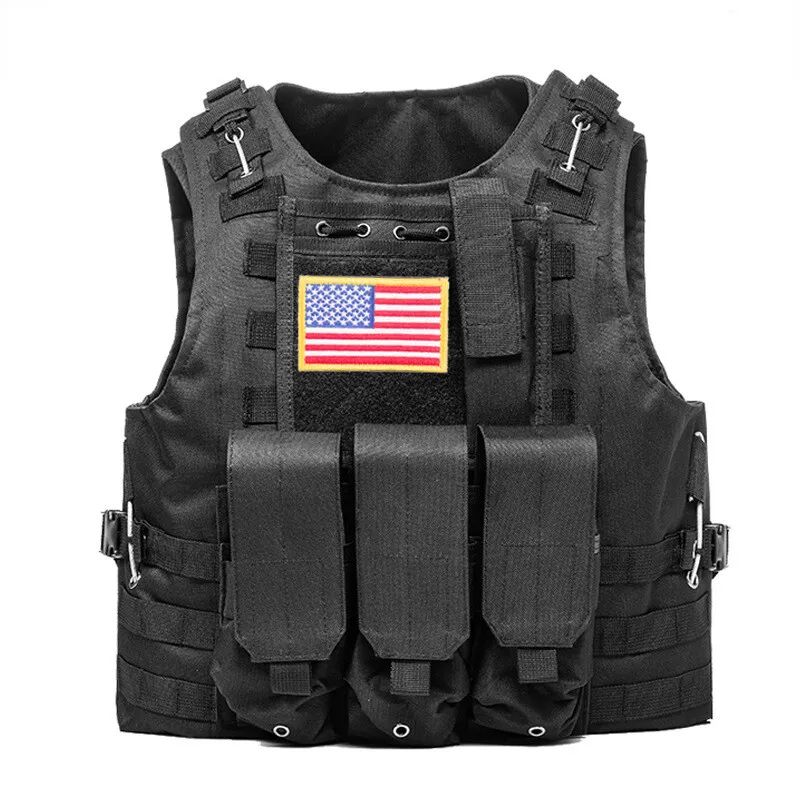 With flag patch